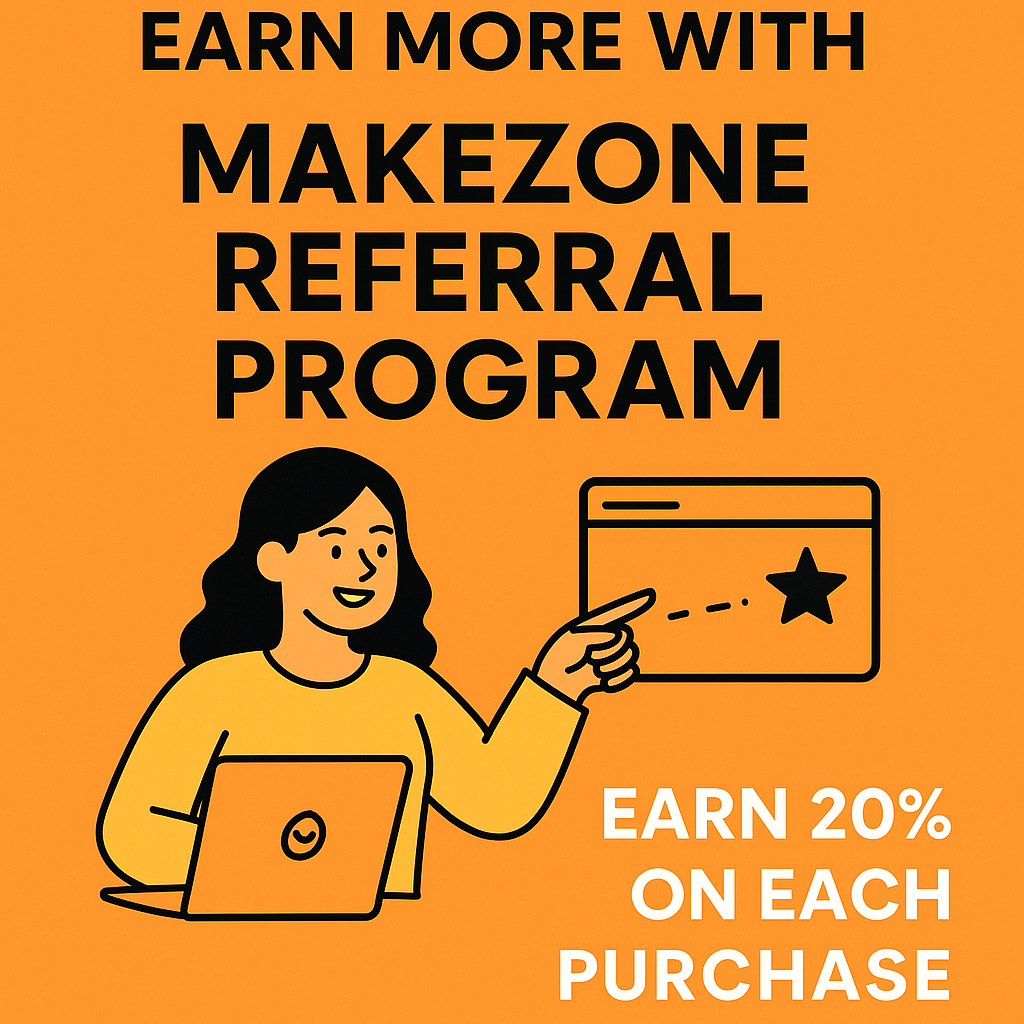 Earn 20% Effortlessly with Makezone’s Referral Program