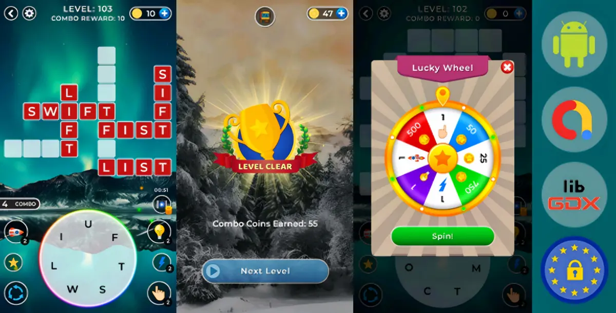 Word connect – Android Game Source Code Download